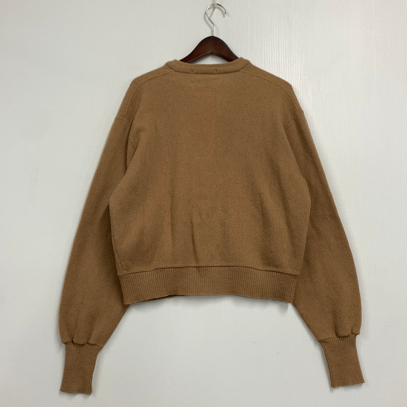 【現状渡し品】【メンズ】 BONN MORLEY LTD ボン モーリー リミテッド WOOL CARDIGAN ウール カーディガン トップス 長袖 146-260420-ya-12-izu サイズ：44 カラー：BEIGE 万代Net店