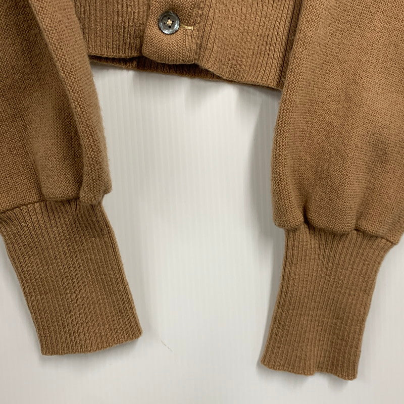 【現状渡し品】【メンズ】 BONN MORLEY LTD ボン モーリー リミテッド WOOL CARDIGAN ウール カーディガン トップス 長袖 146-260420-ya-12-izu サイズ：44 カラー：BEIGE 万代Net店