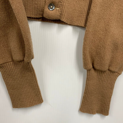 【現状渡し品】【メンズ】 BONN MORLEY LTD ボン モーリー リミテッド WOOL CARDIGAN ウール カーディガン トップス 長袖 146-260420-ya-12-izu サイズ：44 カラー：BEIGE 万代Net店