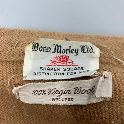 【現状渡し品】【メンズ】 BONN MORLEY LTD ボン モーリー リミテッド WOOL CARDIGAN ウール カーディガン トップス 長袖 146-260420-ya-12-izu サイズ：44 カラー：BEIGE 万代Net店