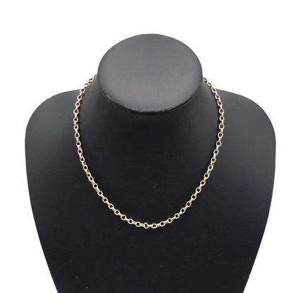【中古品】【メンズ/レディース】 UNKNOWN 925 あずきチェーン ネックレス アクセサリー 192-260419-as-07-izu カラー：シルバー 万代Net店
