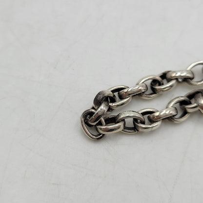 【中古品】【メンズ/レディース】 UNKNOWN 925 あずきチェーン ネックレス アクセサリー 192-260419-as-07-izu カラー：シルバー 万代Net店