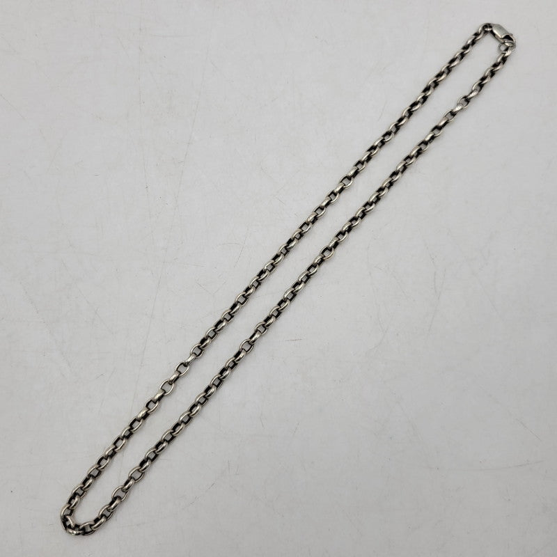 【中古品】【メンズ/レディース】 UNKNOWN 925 あずきチェーン ネックレス アクセサリー 192-260419-as-07-izu カラー：シルバー 万代Net店