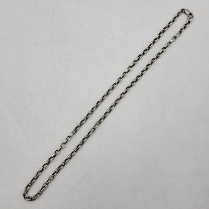 【中古品】【メンズ/レディース】 UNKNOWN 925 あずきチェーン ネックレス アクセサリー 192-260419-as-07-izu カラー：シルバー 万代Net店