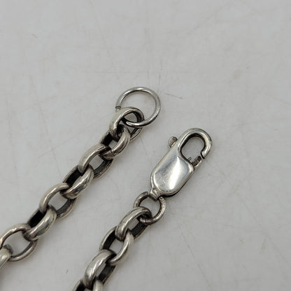 【中古品】【メンズ/レディース】 UNKNOWN 925 あずきチェーン ネックレス アクセサリー 192-260419-as-07-izu カラー：シルバー 万代Net店