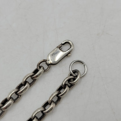 【中古品】【メンズ/レディース】 UNKNOWN 925 あずきチェーン ネックレス アクセサリー 192-260419-as-07-izu カラー：シルバー 万代Net店