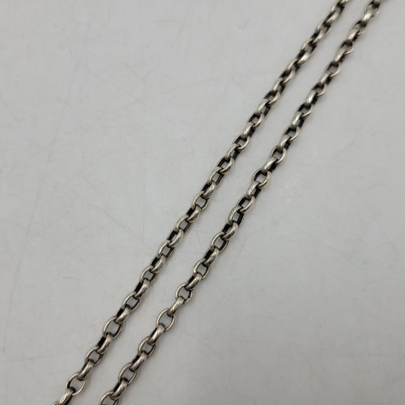 【中古品】【メンズ/レディース】 UNKNOWN 925 あずきチェーン ネックレス アクセサリー 192-260419-as-07-izu カラー：シルバー 万代Net店