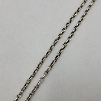 【中古品】【メンズ/レディース】 UNKNOWN 925 あずきチェーン ネックレス アクセサリー 192-260419-as-07-izu カラー：シルバー 万代Net店