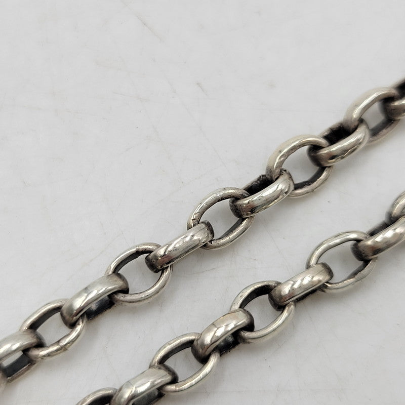 【中古品】【メンズ/レディース】 UNKNOWN 925 あずきチェーン ネックレス アクセサリー 192-260419-as-07-izu カラー：シルバー 万代Net店