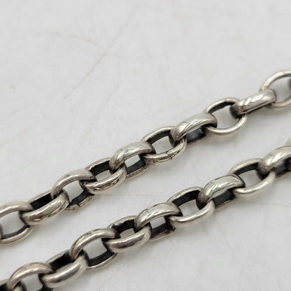 【中古品】【メンズ/レディース】 UNKNOWN 925 あずきチェーン ネックレス アクセサリー 192-260419-as-07-izu カラー：シルバー 万代Net店