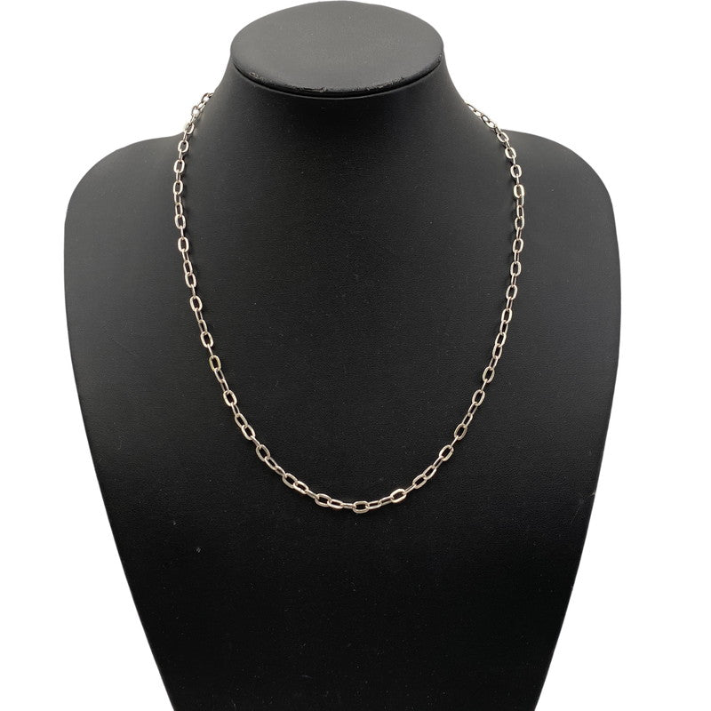 【中古品】【メンズ/レディース】 UNKNOWN 925 あずきチェーン ネックレス アクセサリー 192-260421-cs-12-izu カラー：シルバー 万代Net店