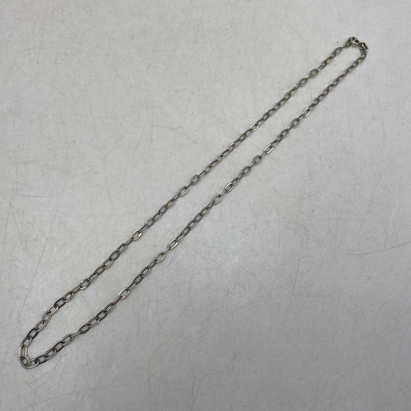 【中古品】【メンズ/レディース】 UNKNOWN 925 あずきチェーン ネックレス アクセサリー 192-260421-cs-12-izu カラー：シルバー 万代Net店