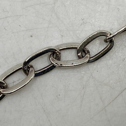 【中古品】【メンズ/レディース】 UNKNOWN 925 あずきチェーン ネックレス アクセサリー 192-260421-cs-12-izu カラー：シルバー 万代Net店