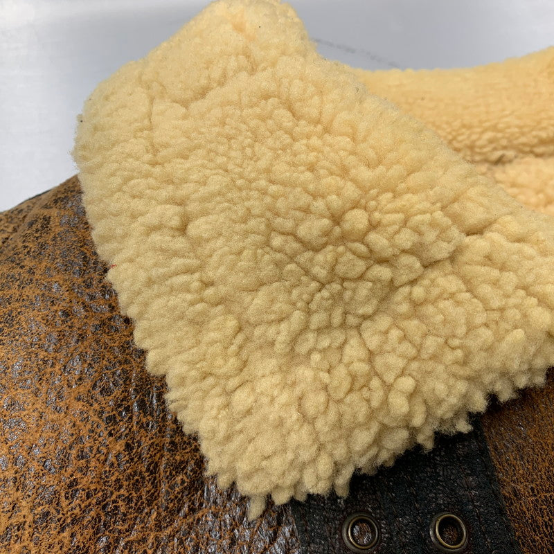 【現状渡し品】【メンズ】 LOLD ANTHONY ロードアンソニー B-3 FLIGHT JACKET フライト ジャケット アウター 146-260420-ya-10-izu サイズ：L カラー：ブラウン 万代Net店