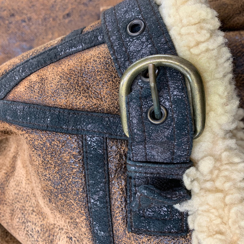 【現状渡し品】【メンズ】 LOLD ANTHONY ロードアンソニー B-3 FLIGHT JACKET フライト ジャケット アウター 146-260420-ya-10-izu サイズ：L カラー：ブラウン 万代Net店