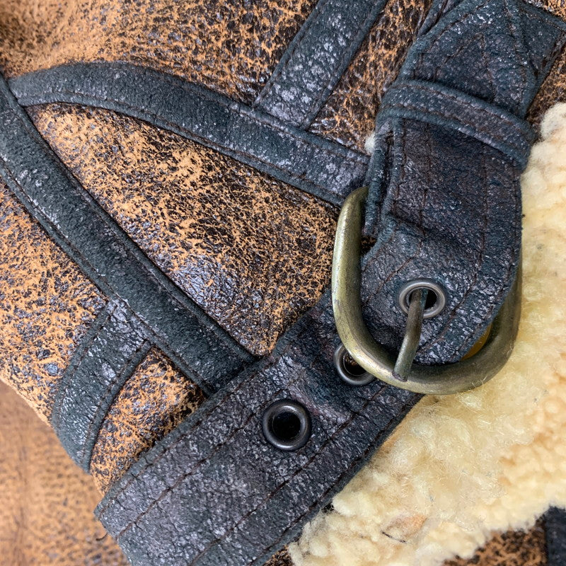 【現状渡し品】【メンズ】 LOLD ANTHONY ロードアンソニー B-3 FLIGHT JACKET フライト ジャケット アウター 146-260420-ya-10-izu サイズ：L カラー：ブラウン 万代Net店