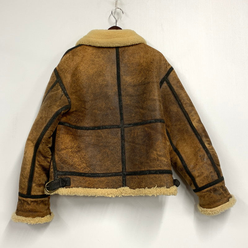 【現状渡し品】【メンズ】 LOLD ANTHONY ロードアンソニー B-3 FLIGHT JACKET フライト ジャケット アウター 146-260420-ya-10-izu サイズ：L カラー：ブラウン 万代Net店