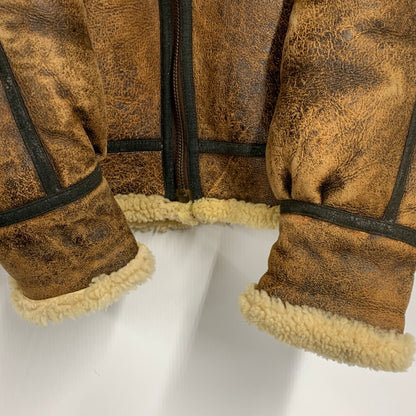 【現状渡し品】【メンズ】 LOLD ANTHONY ロードアンソニー B-3 FLIGHT JACKET フライト ジャケット アウター 146-260420-ya-10-izu サイズ：L カラー：ブラウン 万代Net店
