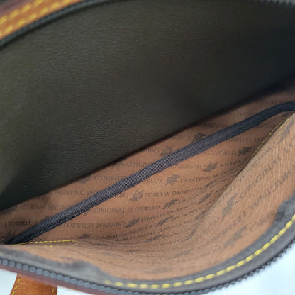 【中古品】【メンズ/レディース】 HUNTING WORLD ハンティングワールド SHOULDER BAG ショルダーバッグ カバン 鞄 188-260419-as-08-izu カラー：ブラウン系 万代Net店
