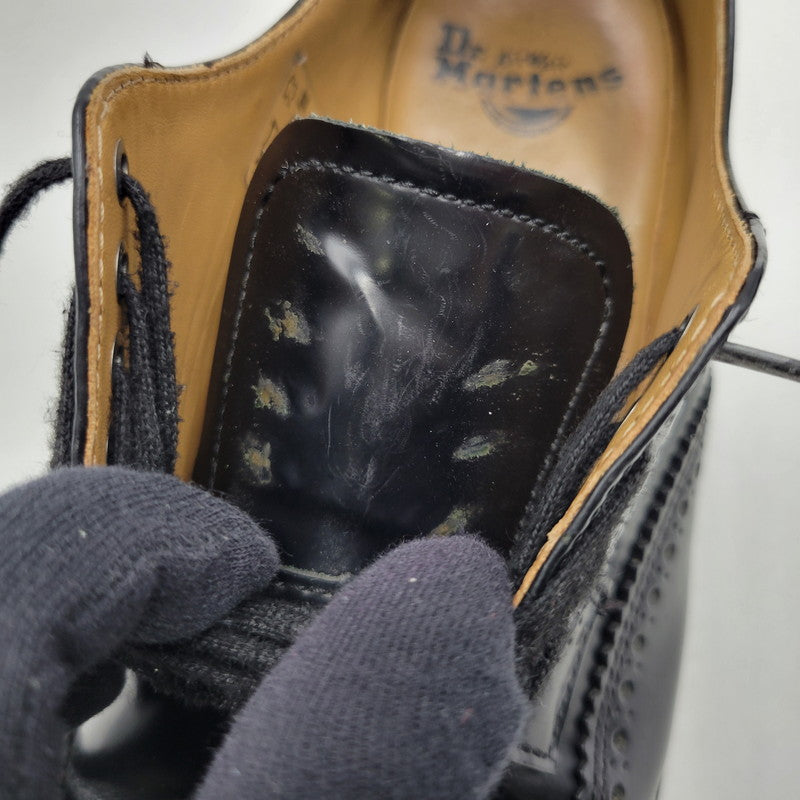 【中古品】【メンズ】 Dr.Martens ドクターマーチン KELVIN II BROGUE SHOE ケルヴィン2 ブローグ シューズ 靴 164-260419-as-10-izu サイズ：UK7 カラー：ブラック 万代Net店