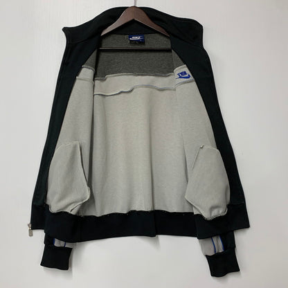 【中古品】【メンズ】 NIKE ナイキ TRACK JACKET トラックジャケット 紺タグ 146-260420-as-21-izu サイズ：L カラー：グレー×ブラック 万代Net店