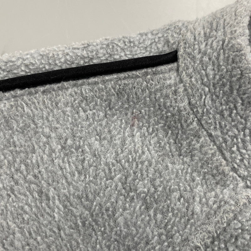 【中古品】【メンズ】 NS1539 FLEECE CREWNECK SHIRT フリース クルーネック シャツ トップス 長袖 140-260418-cs-03-izu サイズ：M カラー：グレー 万代Net店