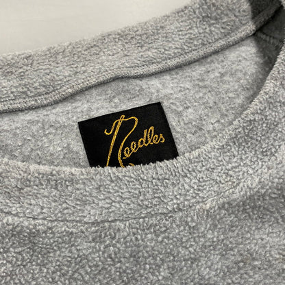 【中古品】【メンズ】 NS1539 FLEECE CREWNECK SHIRT フリース クルーネック シャツ トップス 長袖 140-260418-cs-03-izu サイズ：M カラー：グレー 万代Net店