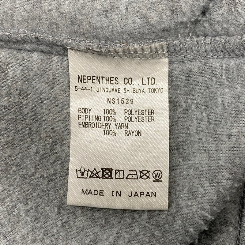 【中古品】【メンズ】 NS1539 FLEECE CREWNECK SHIRT フリース クルーネック シャツ トップス 長袖 140-260418-cs-03-izu サイズ：M カラー：グレー 万代Net店