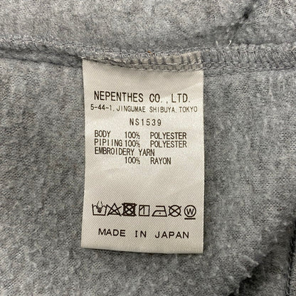 【中古品】【メンズ】 NS1539 FLEECE CREWNECK SHIRT フリース クルーネック シャツ トップス 長袖 140-260418-cs-03-izu サイズ：M カラー：グレー 万代Net店