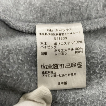【中古品】【メンズ】 NS1539 FLEECE CREWNECK SHIRT フリース クルーネック シャツ トップス 長袖 140-260418-cs-03-izu サイズ：M カラー：グレー 万代Net店