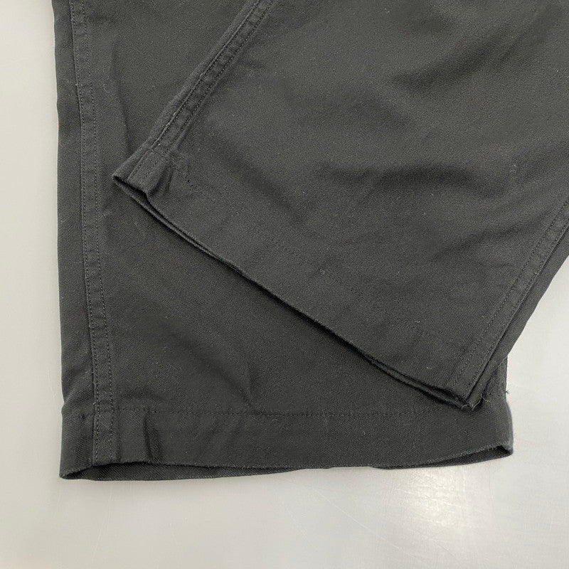 【中古品】【メンズ】 INTERIM インテリム GIZA BACK SATIN BAKER PANTS ギザ バック サテン ベイカー パンツ ボトムス 151-260424-kh-06-izu サイズ：5 カラー：ブラック 万代Net店