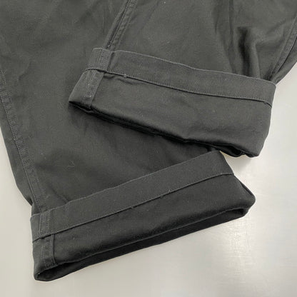 【中古品】【メンズ】 INTERIM インテリム GIZA BACK SATIN BAKER PANTS ギザ バック サテン ベイカー パンツ ボトムス 151-260424-kh-06-izu サイズ：5 カラー：ブラック 万代Net店