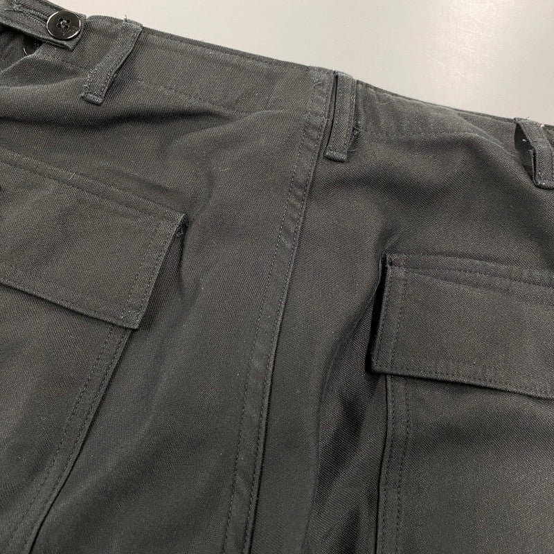 【中古品】【メンズ】 INTERIM インテリム GIZA BACK SATIN BAKER PANTS ギザ バック サテン ベイカー パンツ ボトムス 151-260424-kh-06-izu サイズ：5 カラー：ブラック 万代Net店