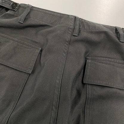 【中古品】【メンズ】 INTERIM インテリム GIZA BACK SATIN BAKER PANTS ギザ バック サテン ベイカー パンツ ボトムス 151-260424-kh-06-izu サイズ：5 カラー：ブラック 万代Net店
