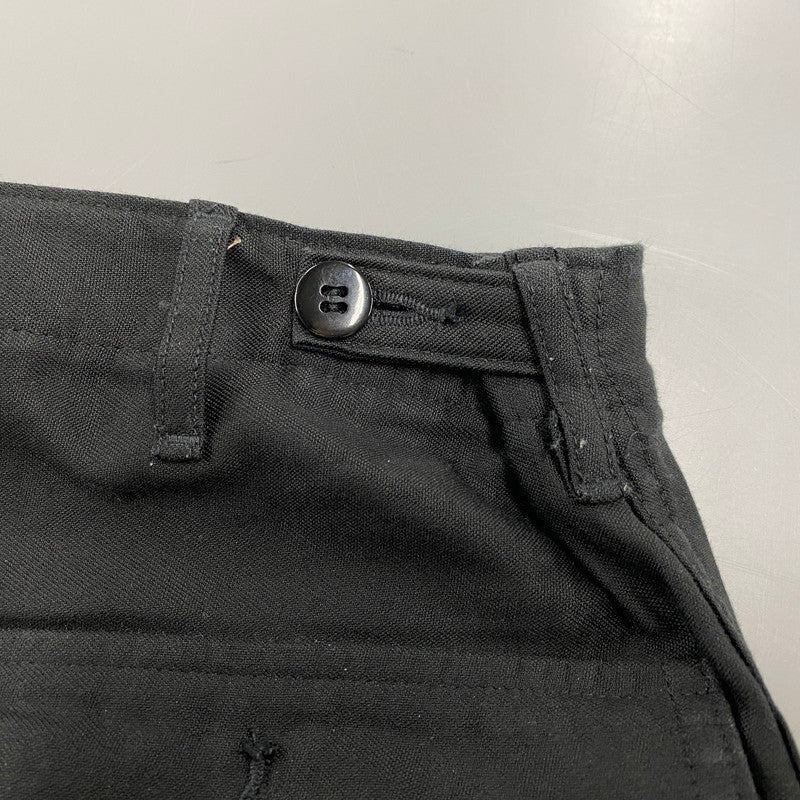 【中古品】【メンズ】 INTERIM インテリム GIZA BACK SATIN BAKER PANTS ギザ バック サテン ベイカー パンツ ボトムス 151-260424-kh-06-izu サイズ：5 カラー：ブラック 万代Net店