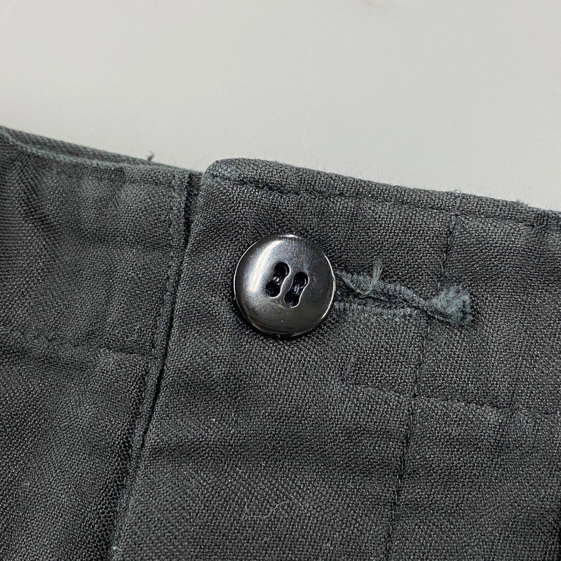 【中古品】【メンズ】 INTERIM インテリム GIZA BACK SATIN BAKER PANTS ギザ バック サテン ベイカー パンツ ボトムス 151-260424-kh-06-izu サイズ：5 カラー：ブラック 万代Net店