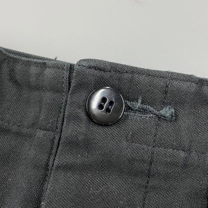 【中古品】【メンズ】 INTERIM インテリム GIZA BACK SATIN BAKER PANTS ギザ バック サテン ベイカー パンツ ボトムス 151-260424-kh-06-izu サイズ：5 カラー：ブラック 万代Net店