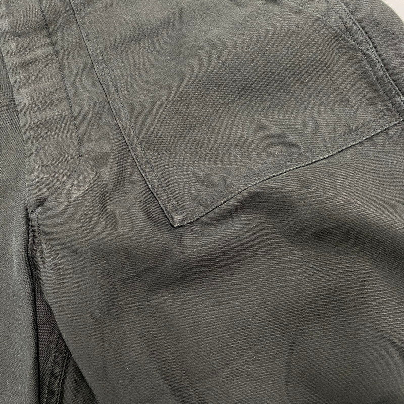 【中古品】【メンズ】 INTERIM インテリム GIZA BACK SATIN BAKER PANTS ギザ バック サテン ベイカー パンツ ボトムス 151-260424-kh-06-izu サイズ：5 カラー：ブラック 万代Net店