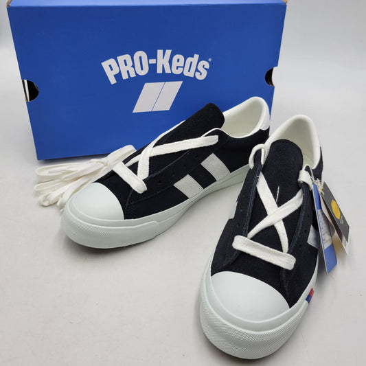 【中古美品】【メンズ】 PRO-KEDS プロケッズ ROYAL PLUS SUEDE LO PN1021 ロイヤル プラス スエード ロー スニーカー シューズ 靴 162-260419-as-16-izu サイズ：28cm カラー：ブラック 万代Net店