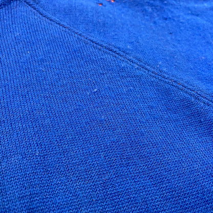 【現状渡し品】【メンズ】 Polo by Ralph Lauren ポロバイラルフローレン POLO HI TECH HALF-ZIP WOOL SWEATER ポロ ハイテック ハーフジップ ウール セーター トップス 長袖 146-260419-cs-03-izu サイズ：XL カラー：ブルー 万代Net店