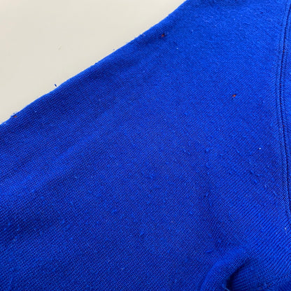 【現状渡し品】【メンズ】 Polo by Ralph Lauren ポロバイラルフローレン POLO HI TECH HALF-ZIP WOOL SWEATER ポロ ハイテック ハーフジップ ウール セーター トップス 長袖 146-260419-cs-03-izu サイズ：XL カラー：ブルー 万代Net店