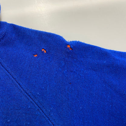 【現状渡し品】【メンズ】 Polo by Ralph Lauren ポロバイラルフローレン POLO HI TECH HALF-ZIP WOOL SWEATER ポロ ハイテック ハーフジップ ウール セーター トップス 長袖 146-260419-cs-03-izu サイズ：XL カラー：ブルー 万代Net店