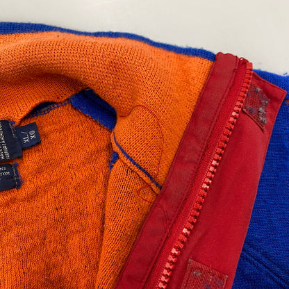 【現状渡し品】【メンズ】 Polo by Ralph Lauren ポロバイラルフローレン POLO HI TECH HALF-ZIP WOOL SWEATER ポロ ハイテック ハーフジップ ウール セーター トップス 長袖 146-260419-cs-03-izu サイズ：XL カラー：ブルー 万代Net店