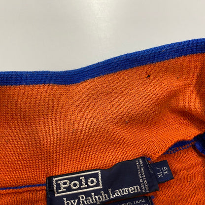 【現状渡し品】【メンズ】 Polo by Ralph Lauren ポロバイラルフローレン POLO HI TECH HALF-ZIP WOOL SWEATER ポロ ハイテック ハーフジップ ウール セーター トップス 長袖 146-260419-cs-03-izu サイズ：XL カラー：ブルー 万代Net店