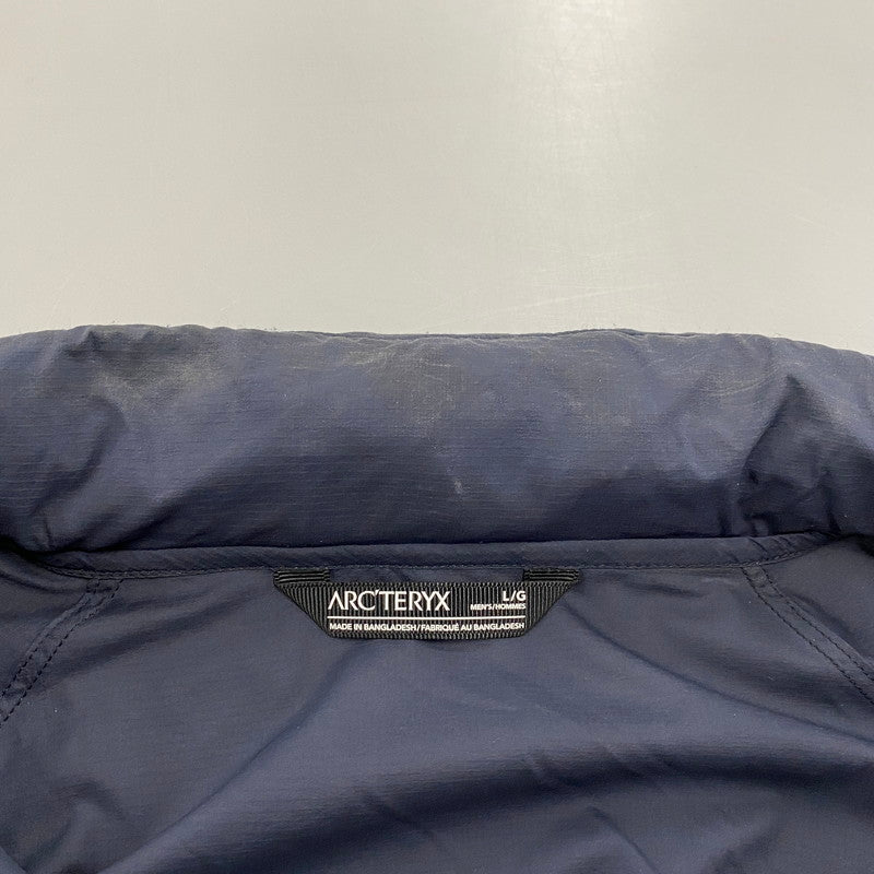 【中古品】【メンズ】 ARC’TERYX アークテリクス 28550-133479 NODIN JACKET ノディン ジャケット アウター 144-260419-cs-02-izu サイズ：L カラー：ネイビー 万代Net店