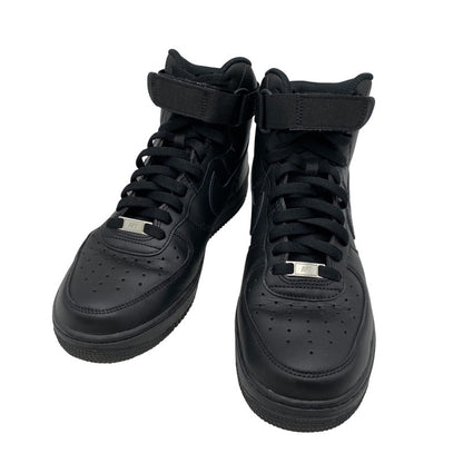 【中古品】【メンズ】 NIKE ナイキ AIR FORCE 1 HIGH 07 CW2290-001 エア フォース 1 ハイ 07 スニーカー シューズ 靴 160-260420-as-30-izu サイズ：27.5cm カラー：BLACK/BLACK 万代Net店