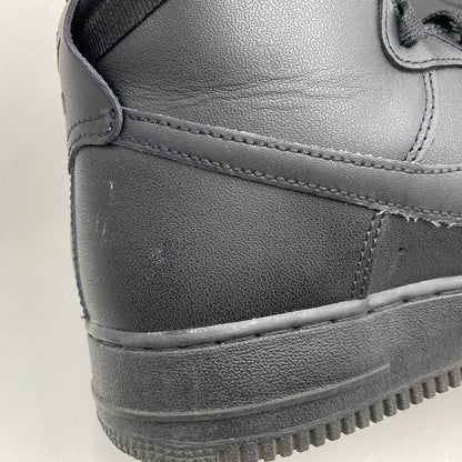 【中古品】【メンズ】 NIKE ナイキ AIR FORCE 1 HIGH 07 CW2290-001 エア フォース 1 ハイ 07 スニーカー シューズ 靴 160-260420-as-30-izu サイズ：27.5cm カラー：BLACK/BLACK 万代Net店