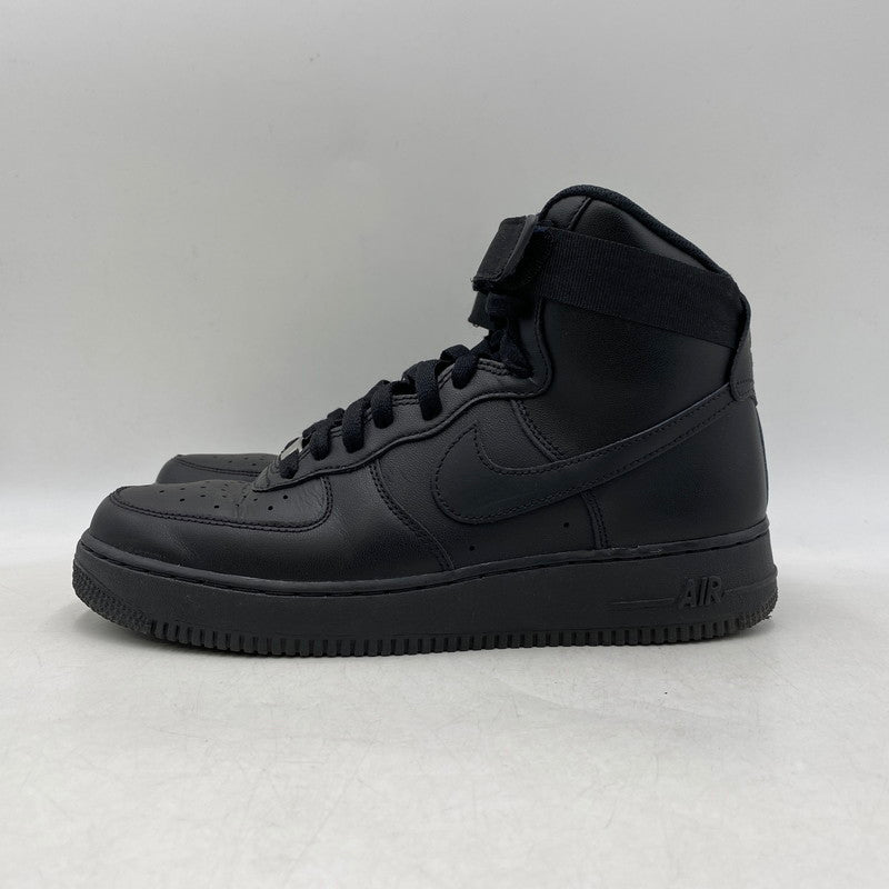 【中古品】【メンズ】 NIKE ナイキ AIR FORCE 1 HIGH 07 CW2290-001 エア フォース 1 ハイ 07 スニーカー シューズ 靴 160-260420-as-30-izu サイズ：27.5cm カラー：BLACK/BLACK 万代Net店