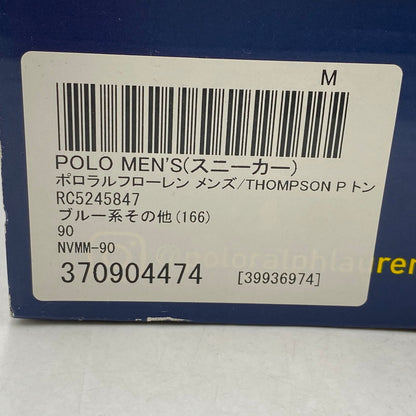 【中古品】【メンズ】 POLO RALPH LAUREN ポロ・ラルフローレン THOMPSON-SK-VLC トンプソン スリッポン スニーカー シューズ 靴 162-260420-as-29-izu サイズ：27.5cm カラー：ネイビー系 万代Net店