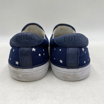 【中古品】【メンズ】 POLO RALPH LAUREN ポロ・ラルフローレン THOMPSON-SK-VLC トンプソン スリッポン スニーカー シューズ 靴 162-260420-as-29-izu サイズ：27.5cm カラー：ネイビー系 万代Net店